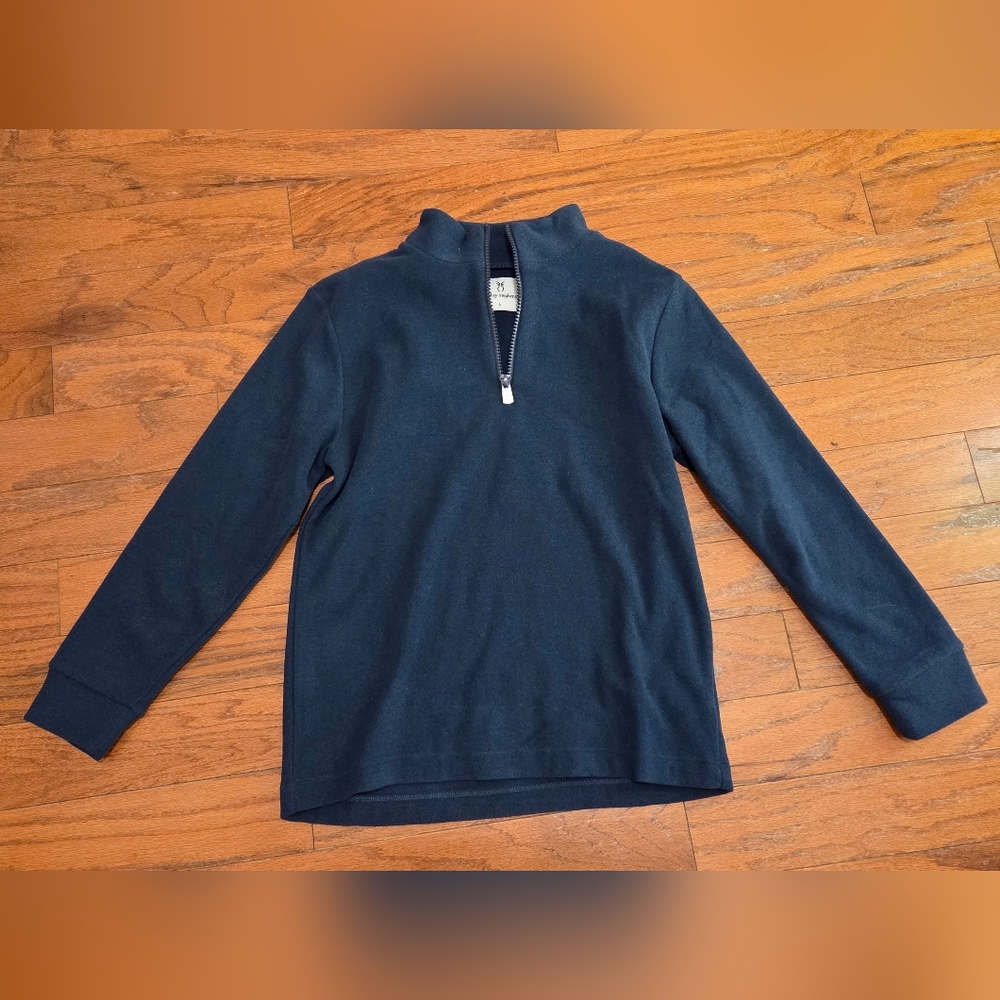 Dudley Stephens Women's Blue Zip-Up Sweater